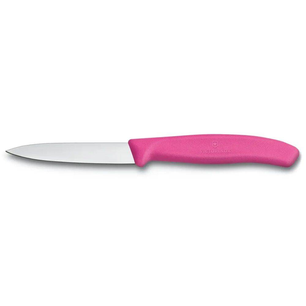 Cuțit pentru legume Swiss Classic roz lungimea lamei 8 cm roz | VICTORINOX 6.7606.L115