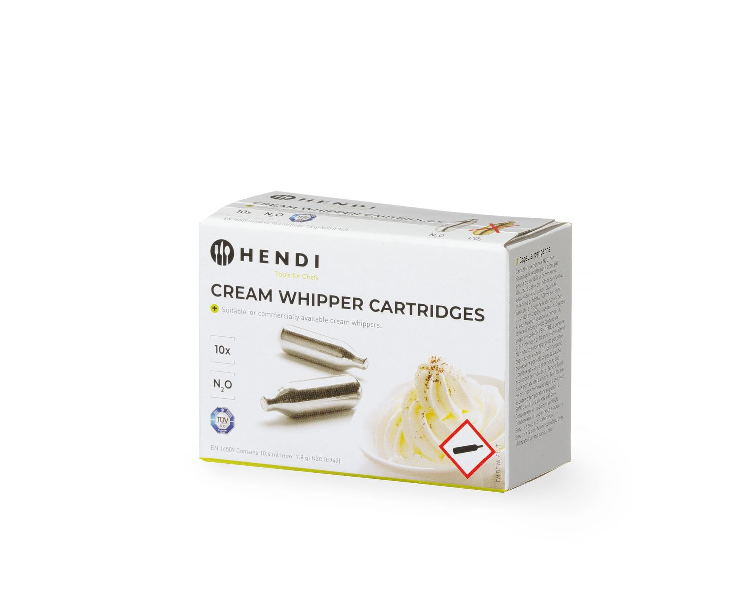 Cartușe pentru sifon de frișcă - 10 buc. | HENDI 588208