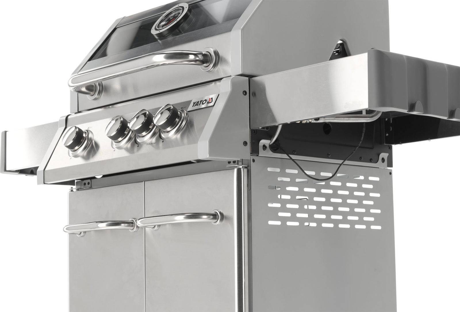 Grătar pe gaz 3+1 | YATO YG-20015