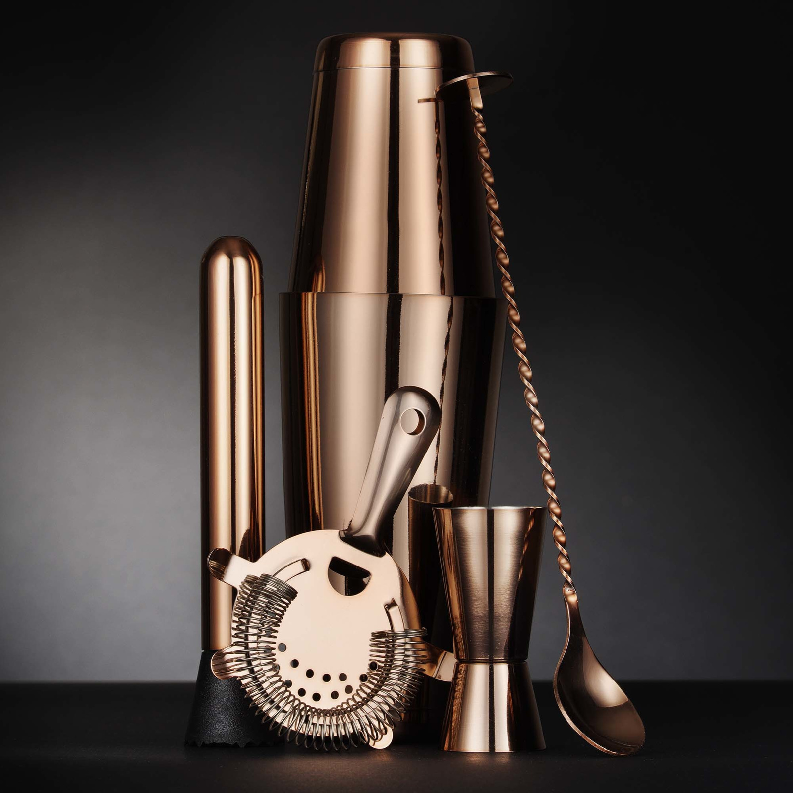 Set barman în tub, cupru | BAR UP 596623