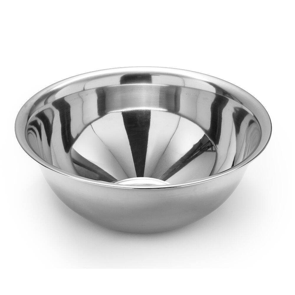 Bol din oțel inoxidabil cu fund rotunjit, capacitate 2,3 l | FORGAST FG02803