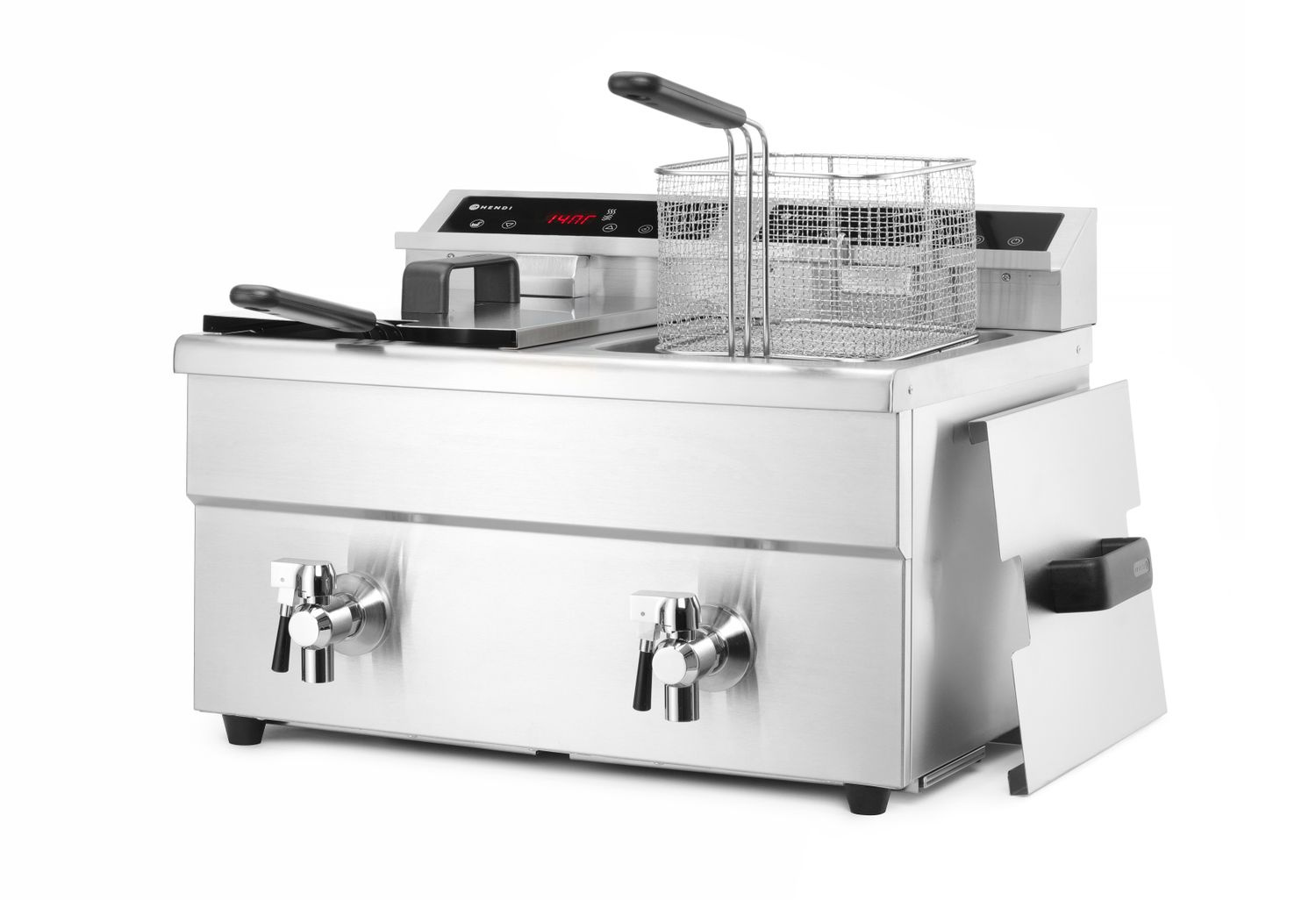 Kitchen Line Frigider cu inducție cu 2 camere 2x8 l | HENDI 215029