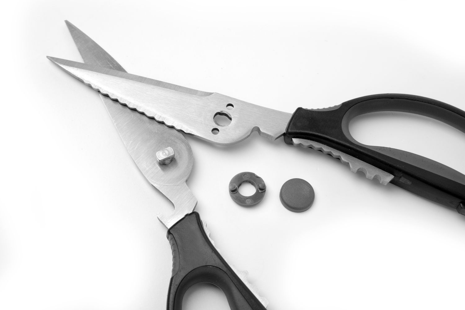 Foarfecă de bucătărie cu mâner moale | HENDI 856284