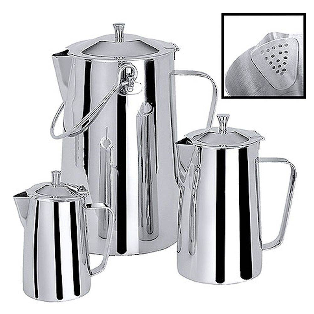 Ceainic cu capac și sită, oțel inoxidabil, 5 l | CONTACTO 3018/501