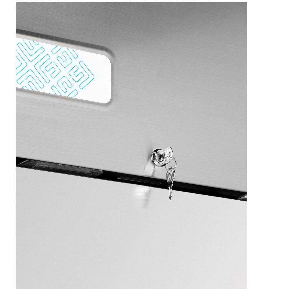 Frigider 2 uși GN 2/1 1476 l, oțel inoxidabil | FORGAST FG07014