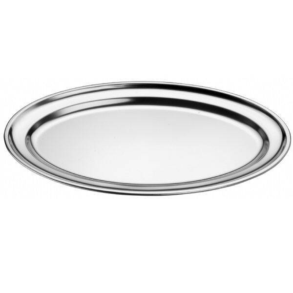 Platou oval din oțel inoxidabil 36x25 cm | PINTINOX 509316