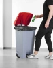 Capac pentru coș de gunoi 120 l, roșu | HENDI 873496