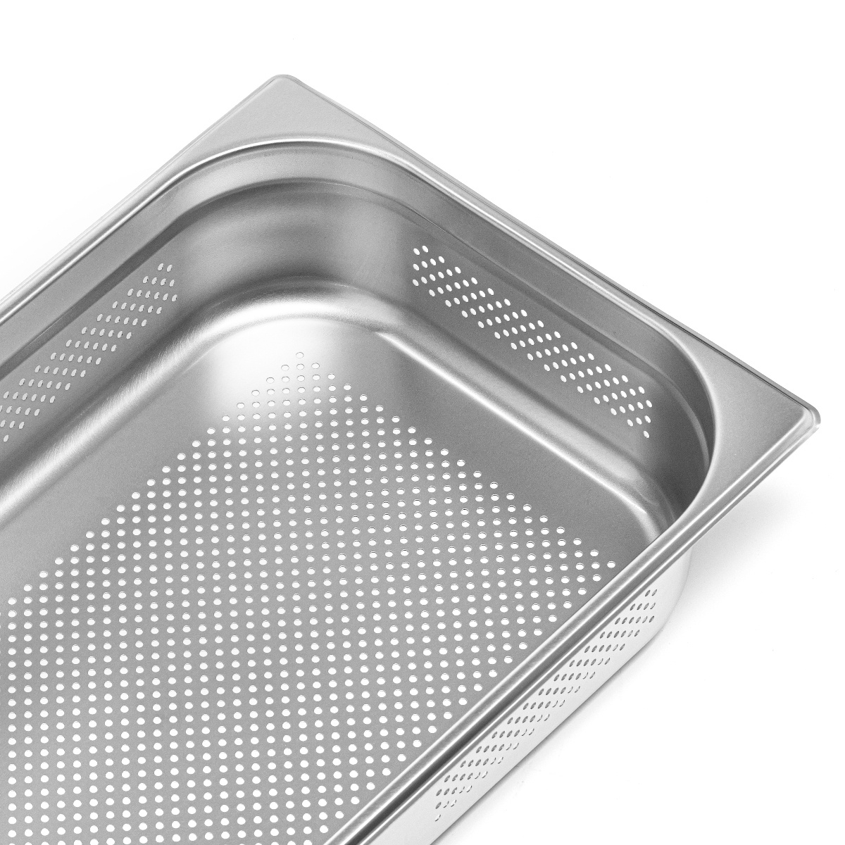 Recipient GN 1/1 ad. 10 cm perforat din oțel inoxidabil | FORGAST FG04710