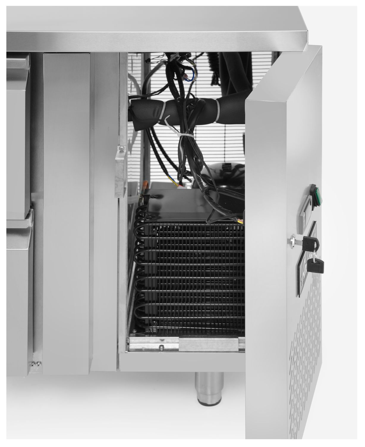 Masă frigorifică cu 4 sertare și unități laterale | ARKTIC 233764