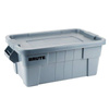 Recipient de transport pentru alimente din polietilenă BRUTE, capacitate 53 l, gri | RUBBERMAID 9S30-00-GRY