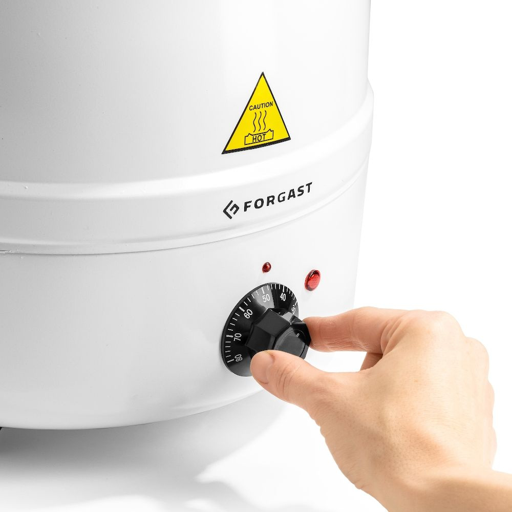 Fierbător electric de supă 10 l, alb | FORGAST FG03012