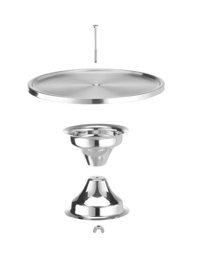 Platou pentru prăjituri, ⌀32.2x(Î)17.5 cm | HENDI 523858