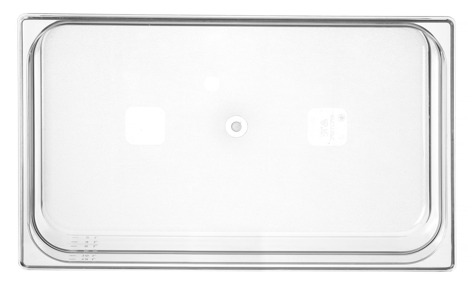 Recipient GN 1/1 ad. 10 cm din policarbonat | HENDI 861226