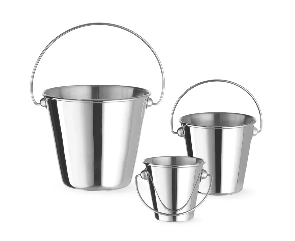 Mini găleată pentru gustări cu mâner, ⌀75x(H)66mm | HENDI 425718