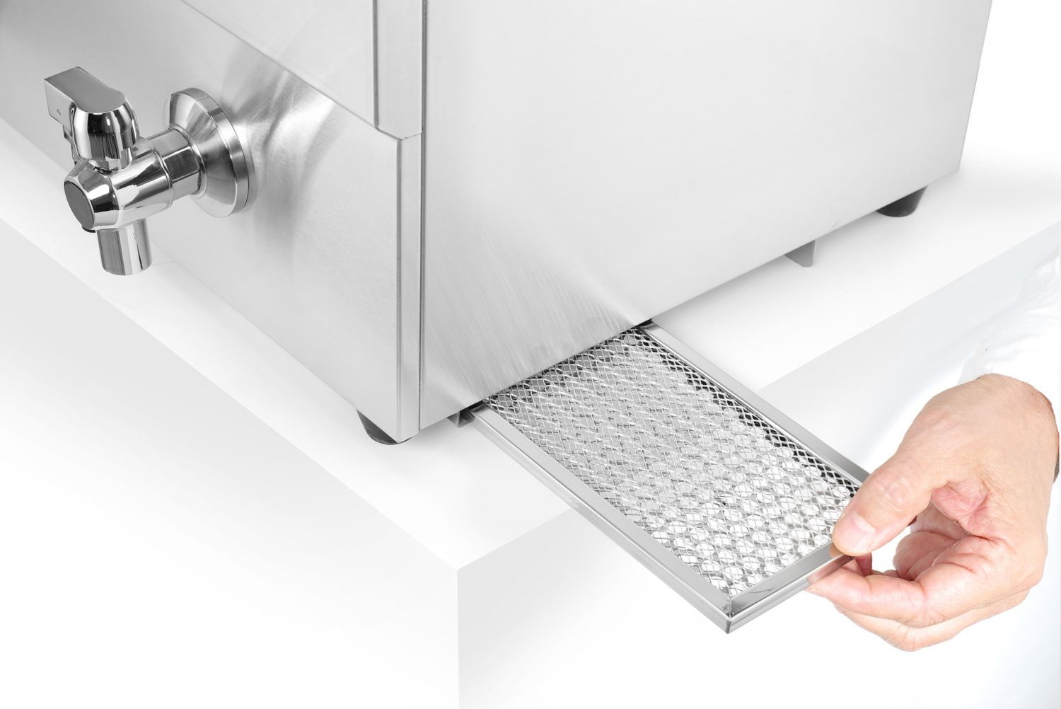 Kitchen Line Frigider cu inducție cu 2 camere 2x8 l | HENDI 215029