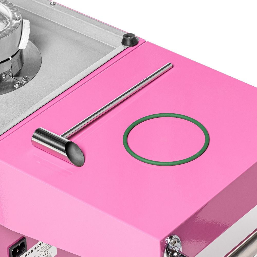 Aparat pentru bomboane cu capac și cărucior | FORGAST FG09304