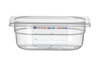 Recipient GN 1/9 adâncime 6,5 cm din polipropilenă HACCP | HENDI 880562