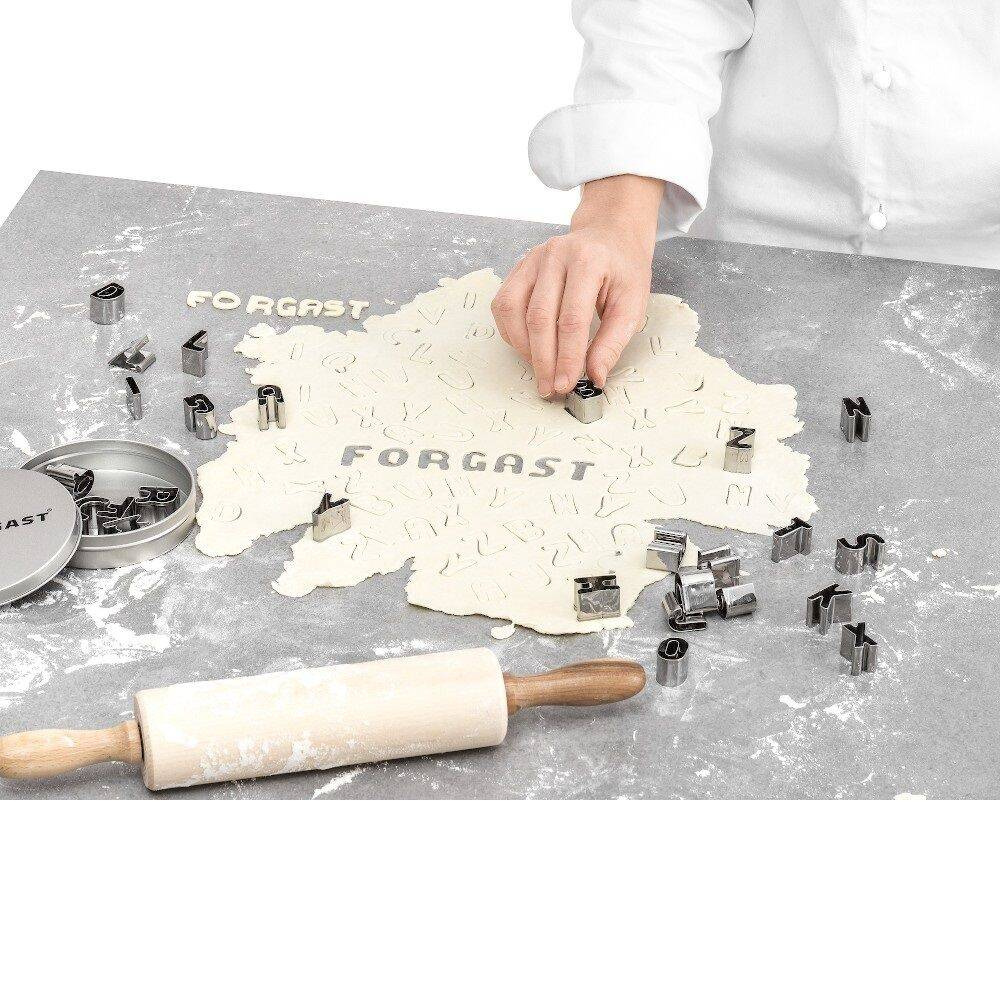 Set de forme pentru tăiere alfabet - set 26 bucăți | FORGAST FG11249