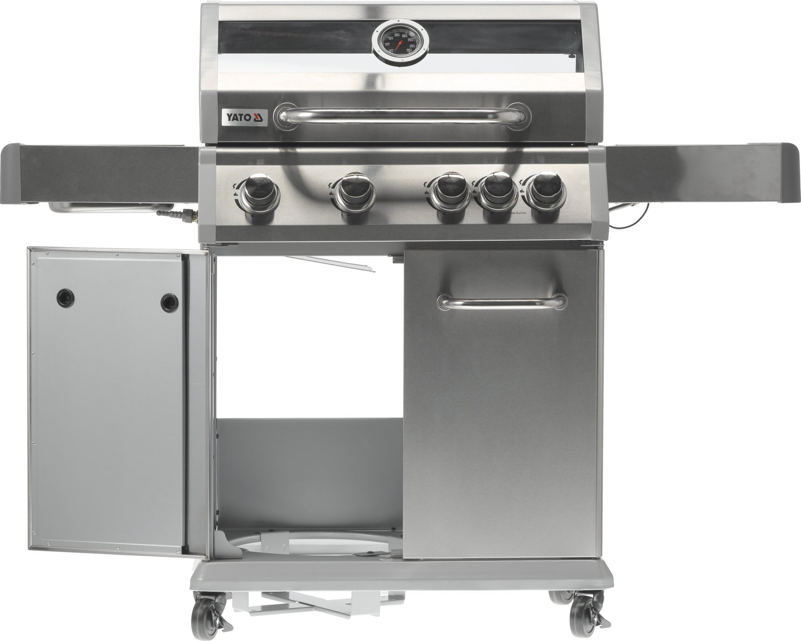 Grătar cu gaz 4+1 | YATO YG-20003