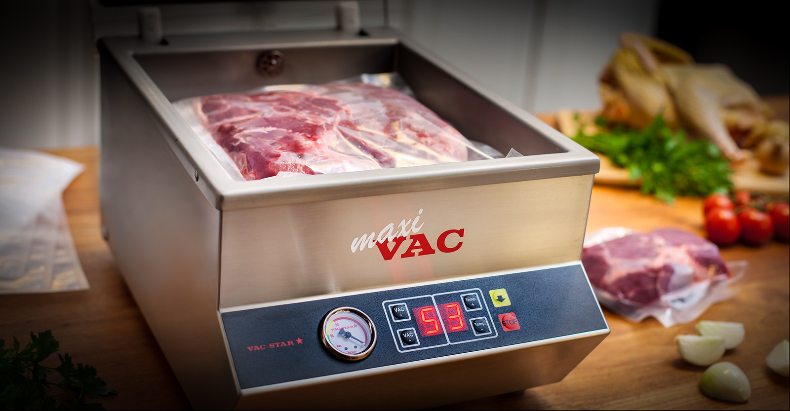 Maxivac | VAC-STAR V-4021-EF-BBBB00 masă de ambalare în vid