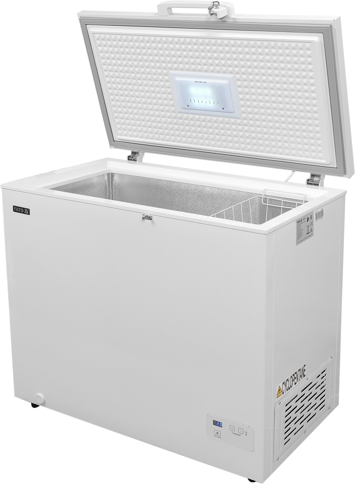 Piept congelator, capacitate.190 l | YATO YG-05171