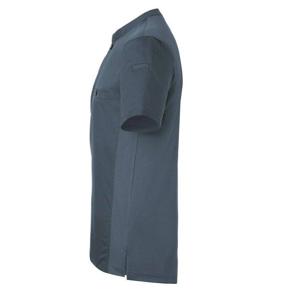 Cămașă de bucătar cu mânecă scurtă antracit | KARLOWSKY TM 5-5