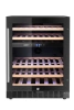 Frigider pentru vin, cu 2 zone, 46 sticle, negru, 137 l, 5 rafturi, 1 ușă | ARKTIC 237106