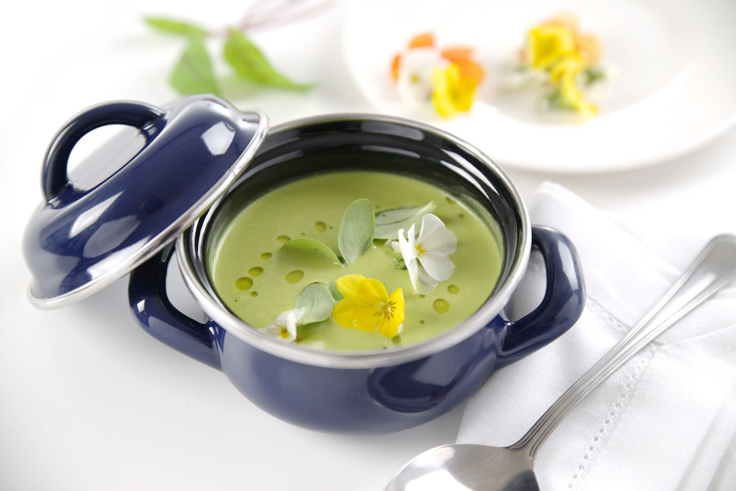 Oală pentru supe și sosuri - capac. 0,4 l (cu capac) | HENDI 625804