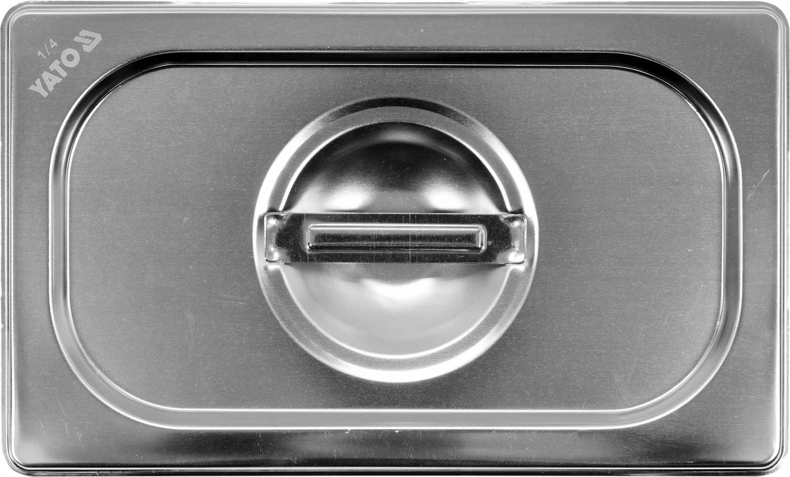 Capac GN 1/4 din oțel inoxidabil | YATO YG-00373