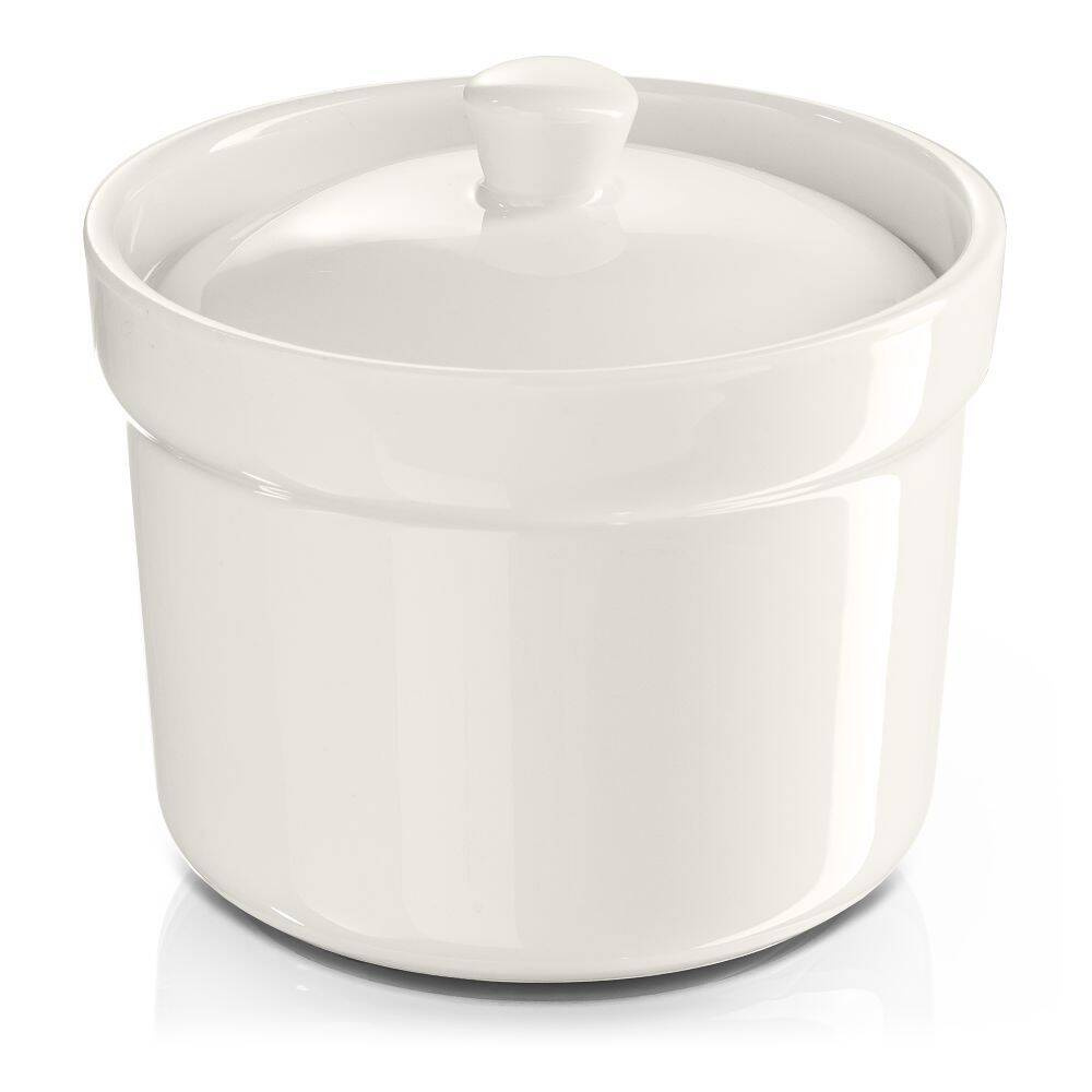 Zahărniță cu capac din porțelan Prima 10,16 cm | MODERMO MP002