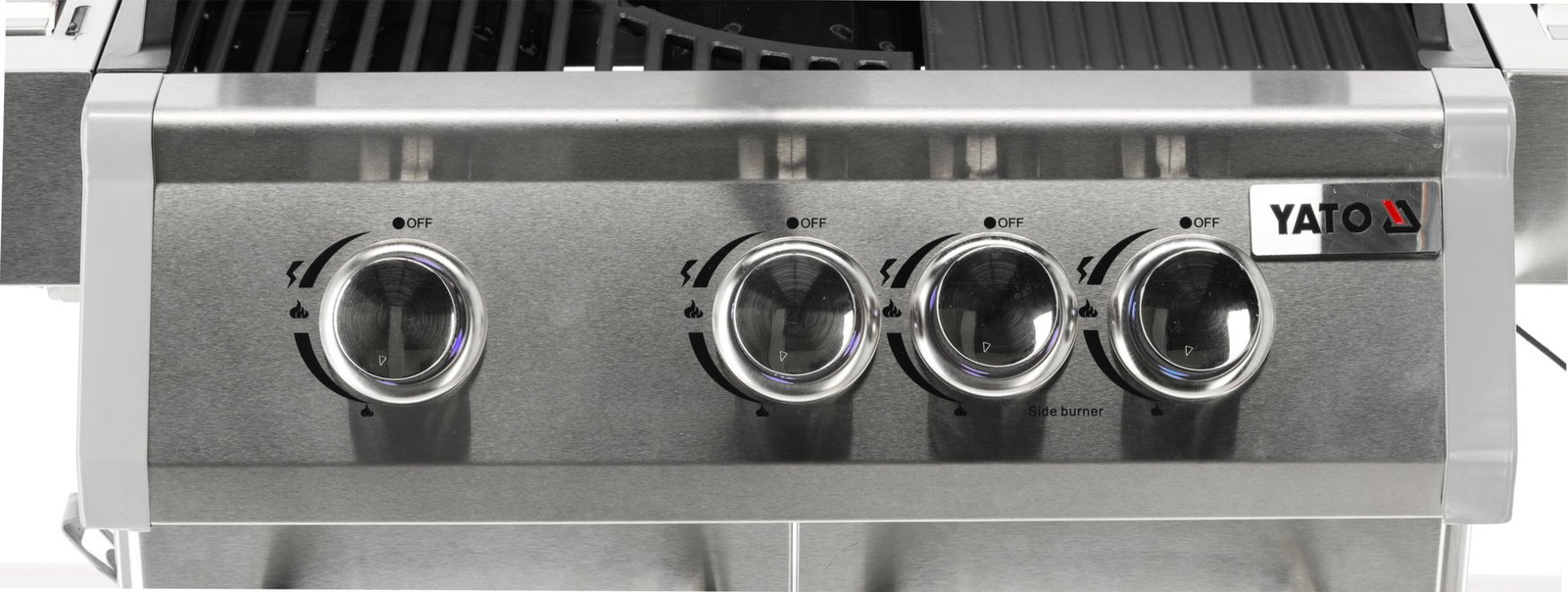Grătar pe gaz 3+1 | YATO YG-20015