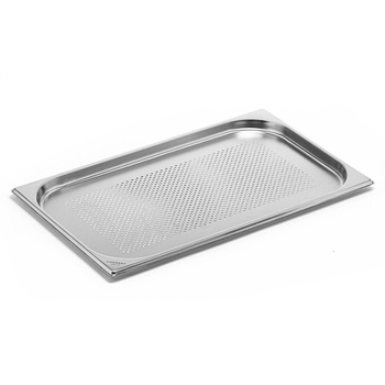 Recipient GN 1/1 ad. 2 cm perforat din oțel inoxidabil | FORGAST FG04702