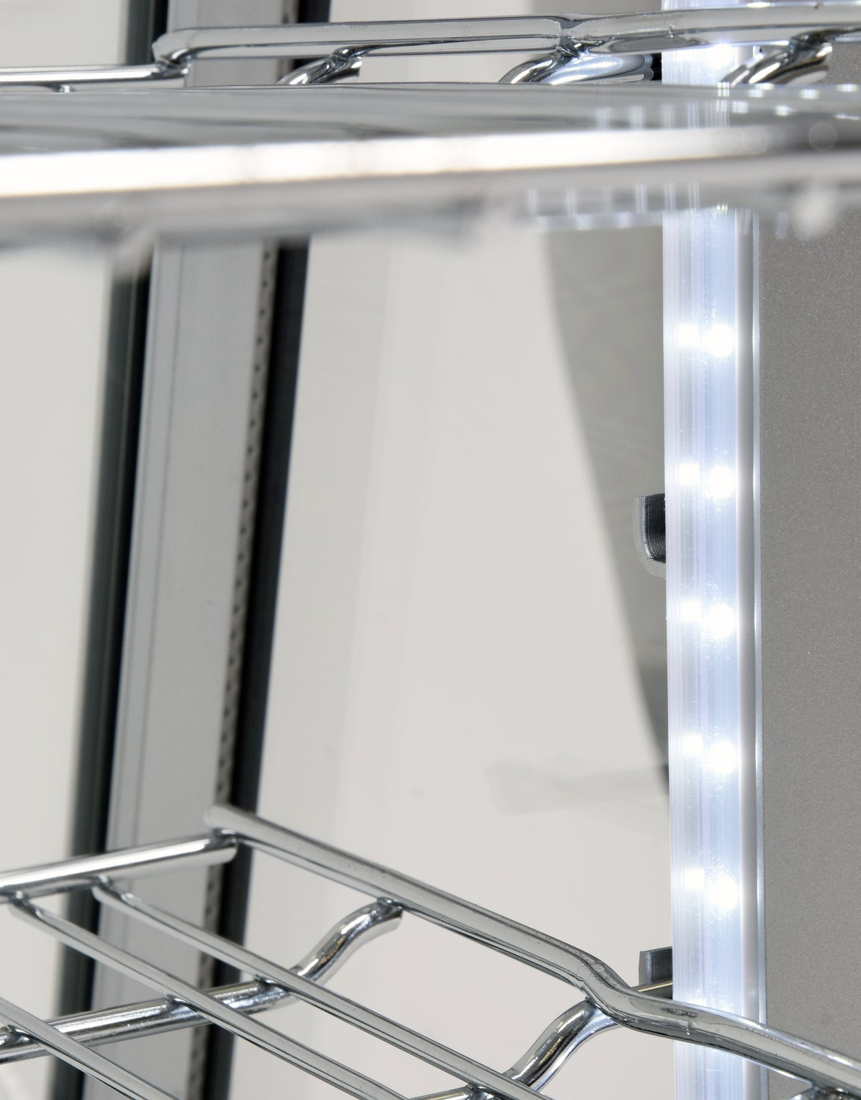 Vitrină frigorifică 100 l argintiu | YATO YG-05022