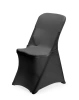 Husă pentru scaun de catering, neagră 54x44x84 cm | HENDI 816370