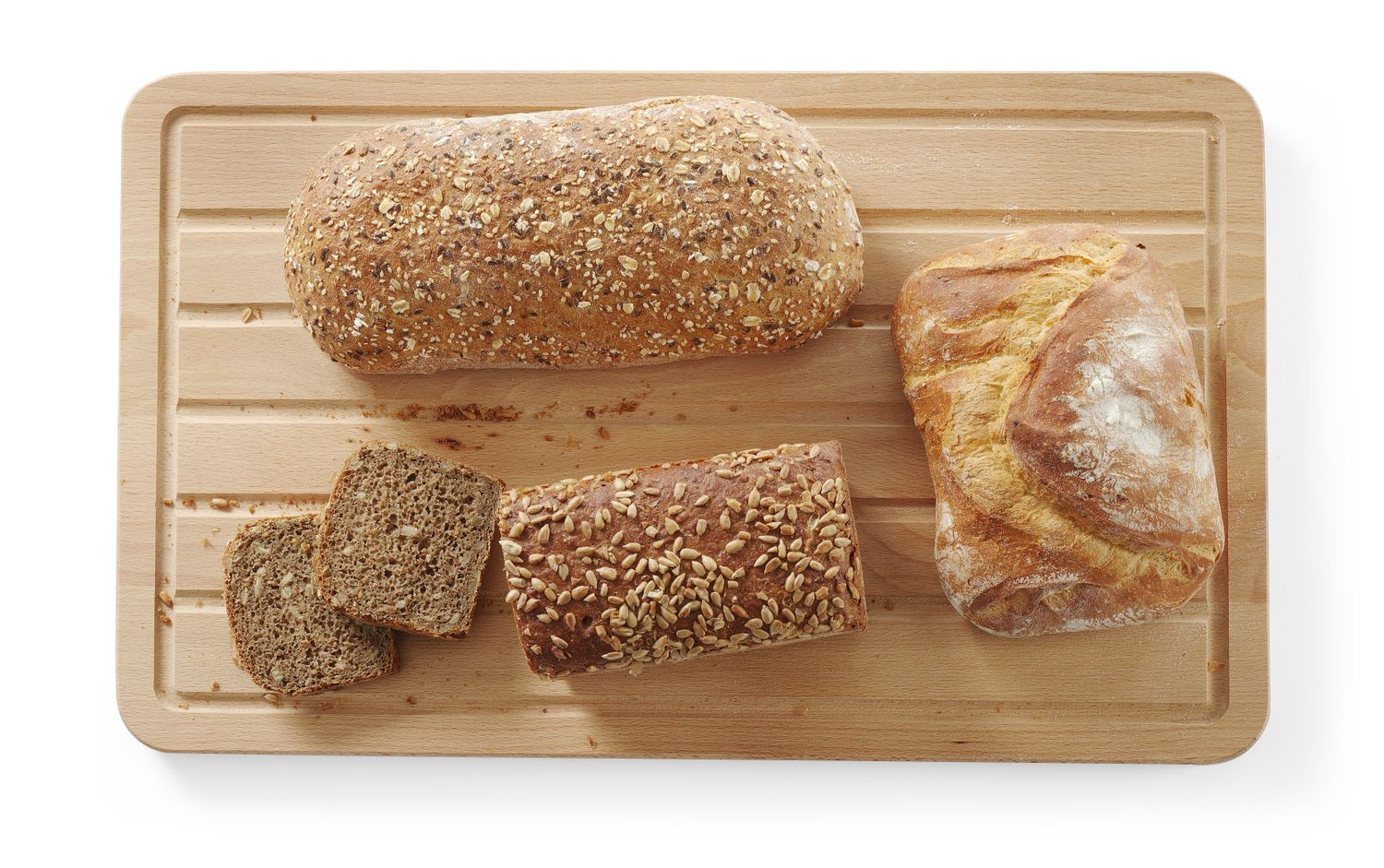 Placă de tăiat din lemn, dublă față | HENDI 505403