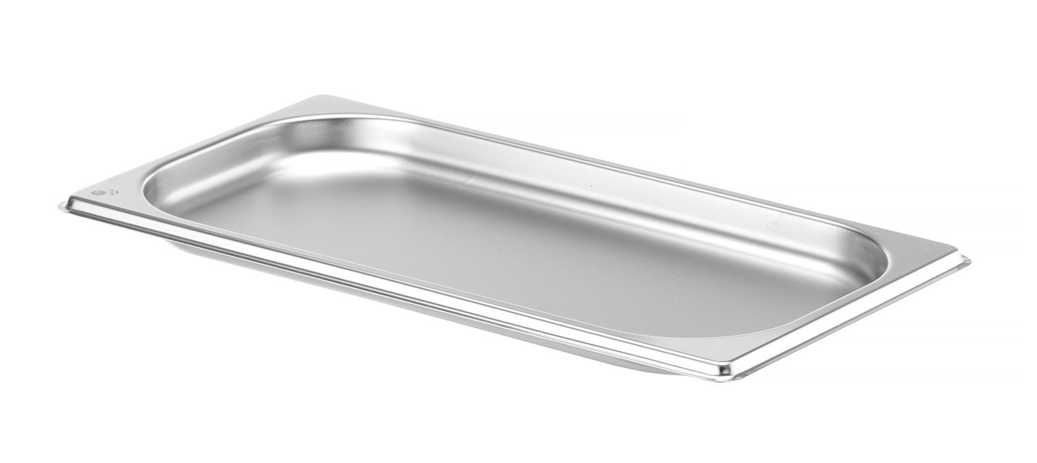 Recipient GN 1/3 adâncime 2 cm din oțel inoxidabil BUDGET LINE | HENDI 800409
