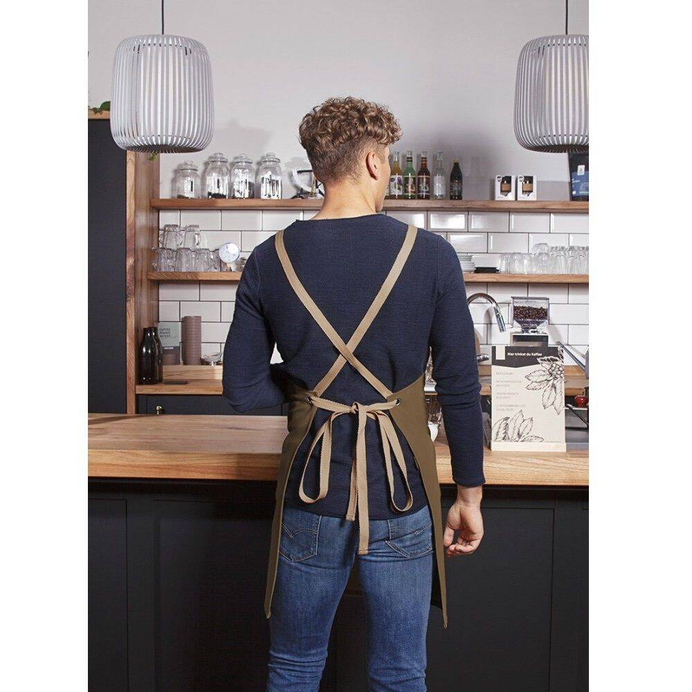 Șorț Urban-Nature X-Style cu buzunar scorțișoară | KARLOWSKY LS 39-84-Stck