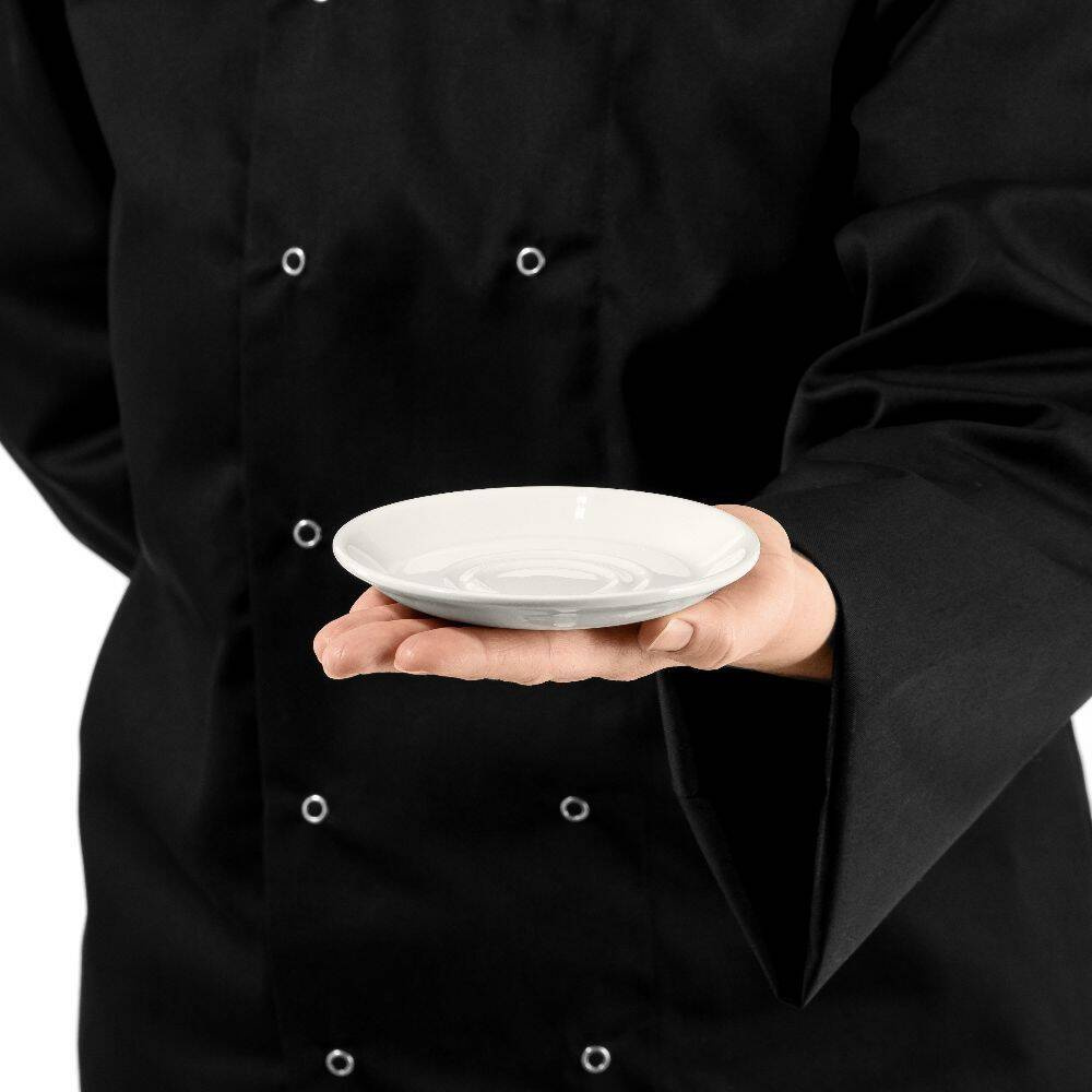 Spodek do filiżanki espresso z porcelany, 13 cm, linia Prima | MODERMO MP022