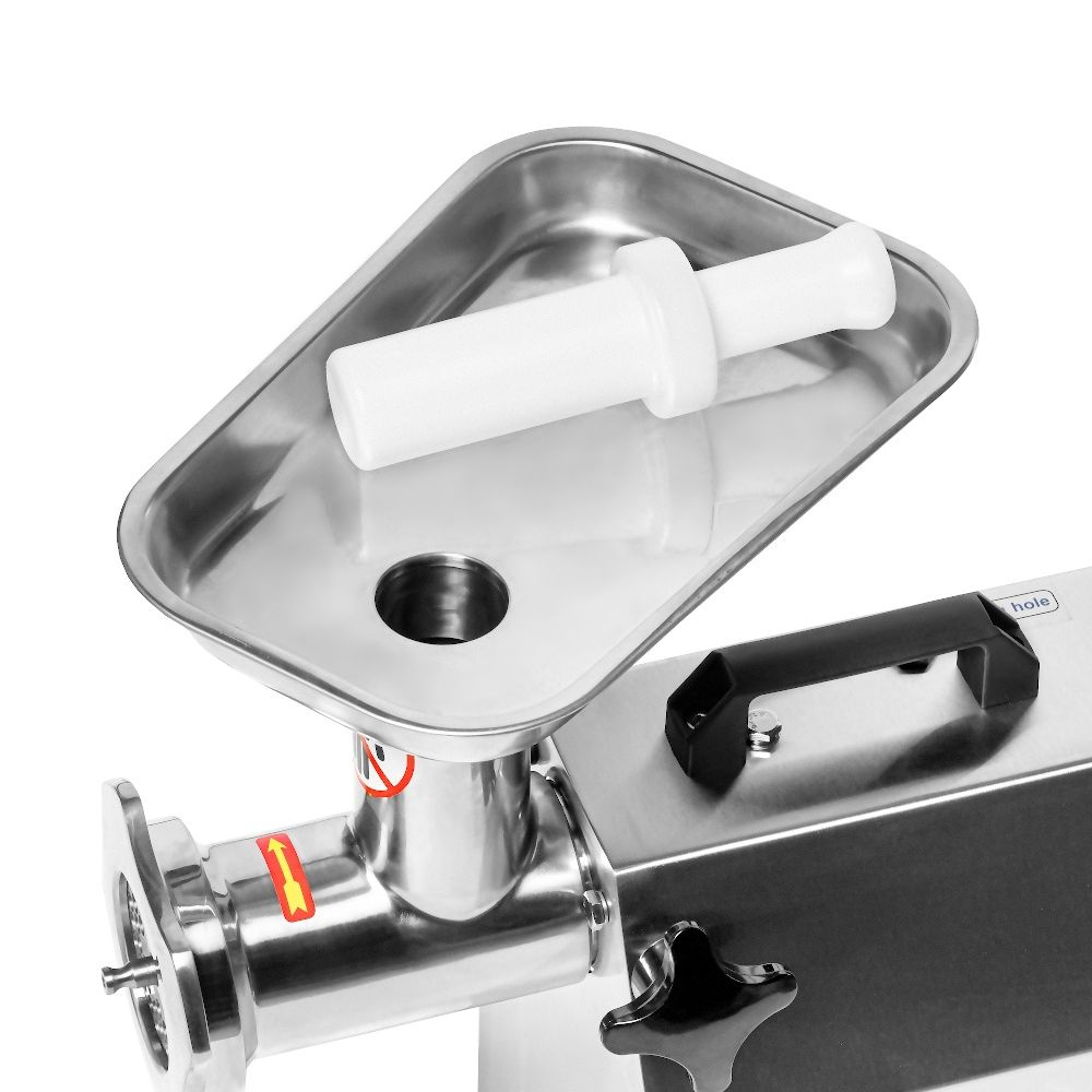 Tocător de carne, 220 kg/h, 1,1 kW, oțel inoxidabil, 230 V | FORGAST FG10104