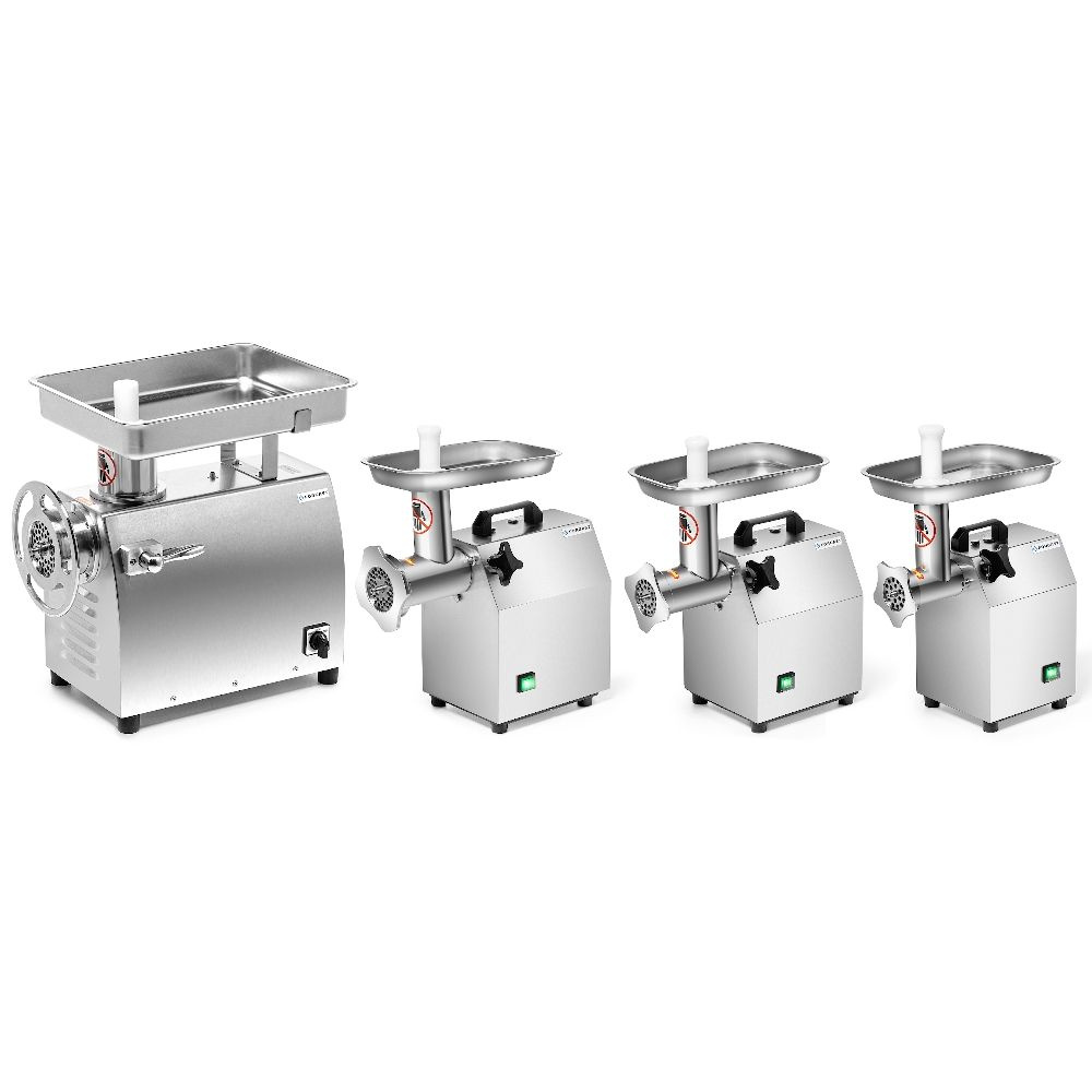 Tocător de carne, 220 kg/h, 1,1 kW, oțel inoxidabil, 230 V | FORGAST FG10104