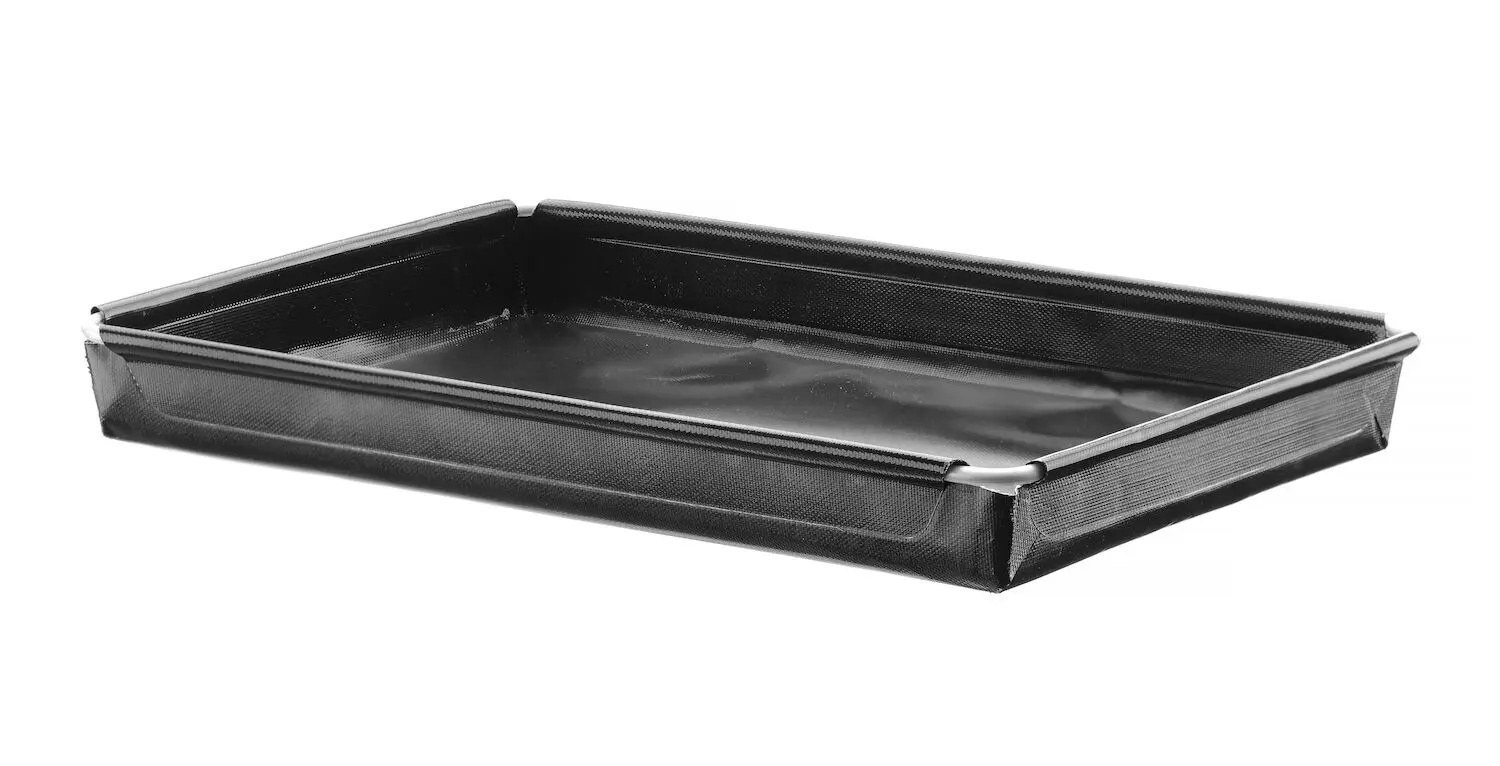 Tavă pentru cuptorul cu microunde, antiaderentă - 29x19x(H)3 cm | HENDI 808337