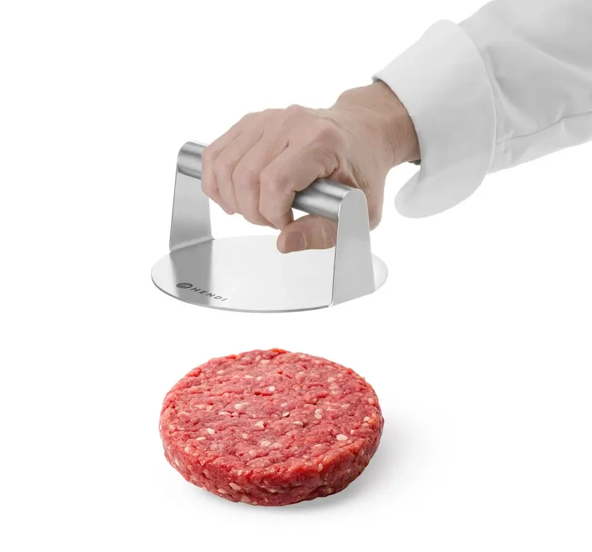 Presă manuală pentru hamburgeri, ⌀160x(H)78 mm | HENDI 513132