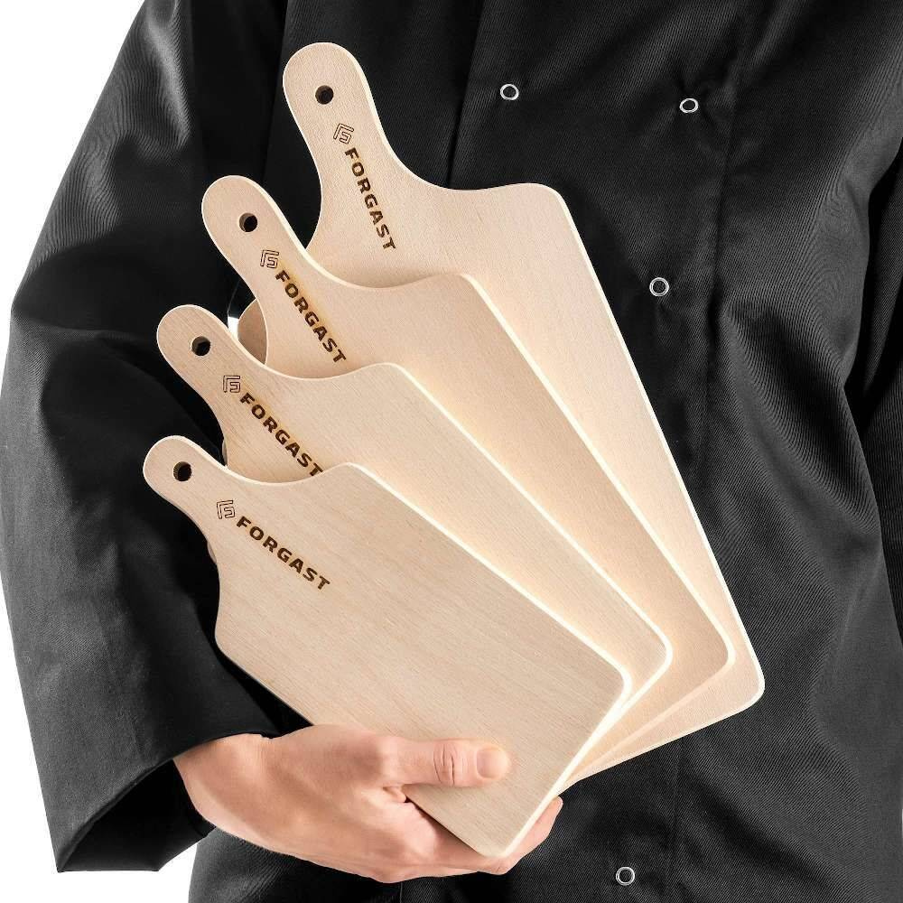 Placă de lemn netedă clasică 12-26 cm | FORGAST FG12634