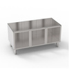 Bază deschisă T74 120x57,5x57 cm | TECNOINOX 799003