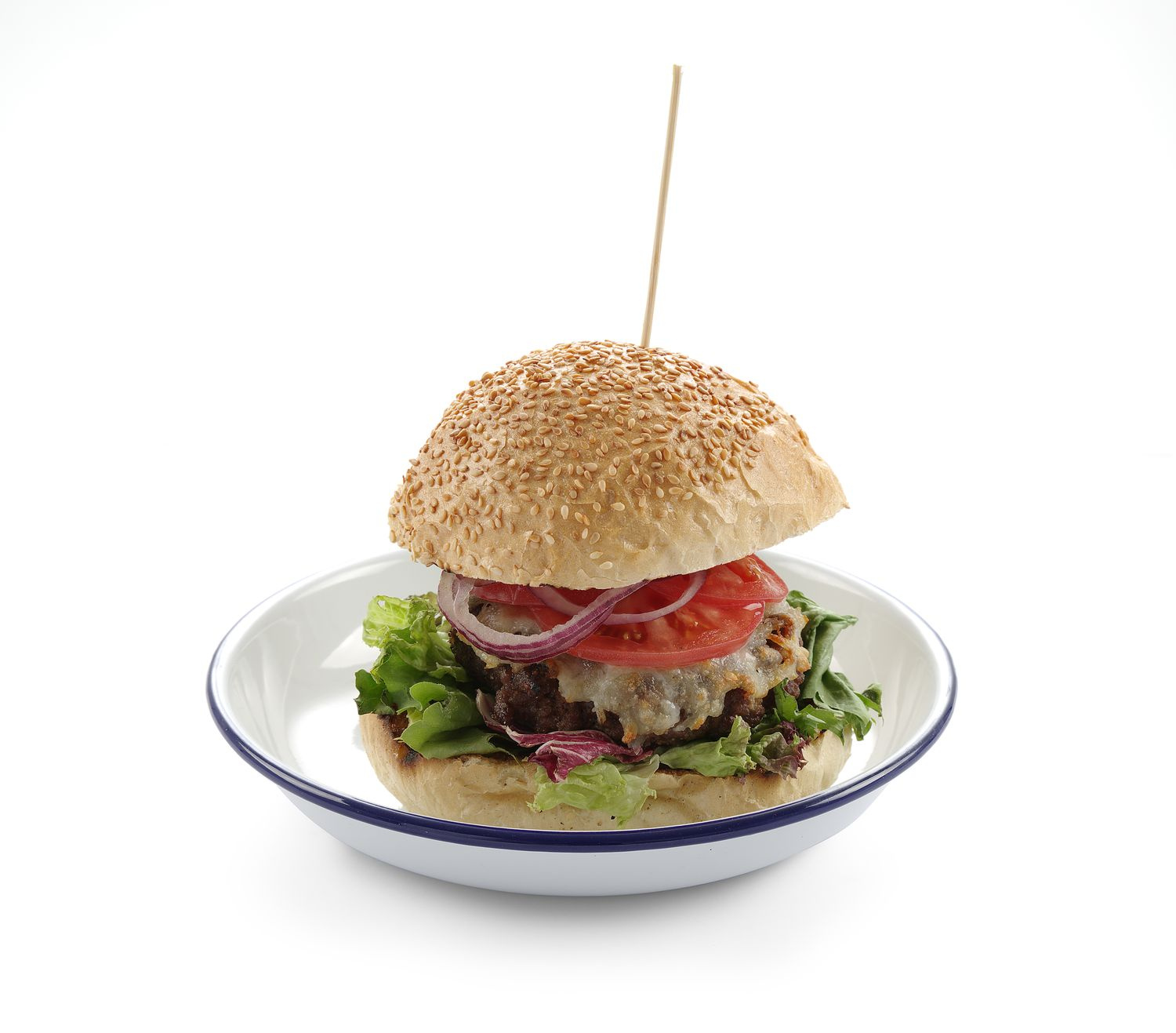 Placă emailată adâncă - dia. 18 cm | HENDI 621240