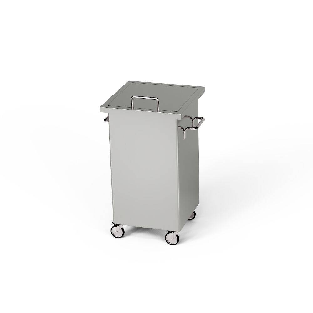 Container pentru deșeuri mobil cu capac 45x35x60 cm | FORGAST FG04320/450/350/600