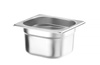 Recipient GN 1/6 adâncime 10 cm din oțel inoxidabil BUDGET LINE | HENDI 800638