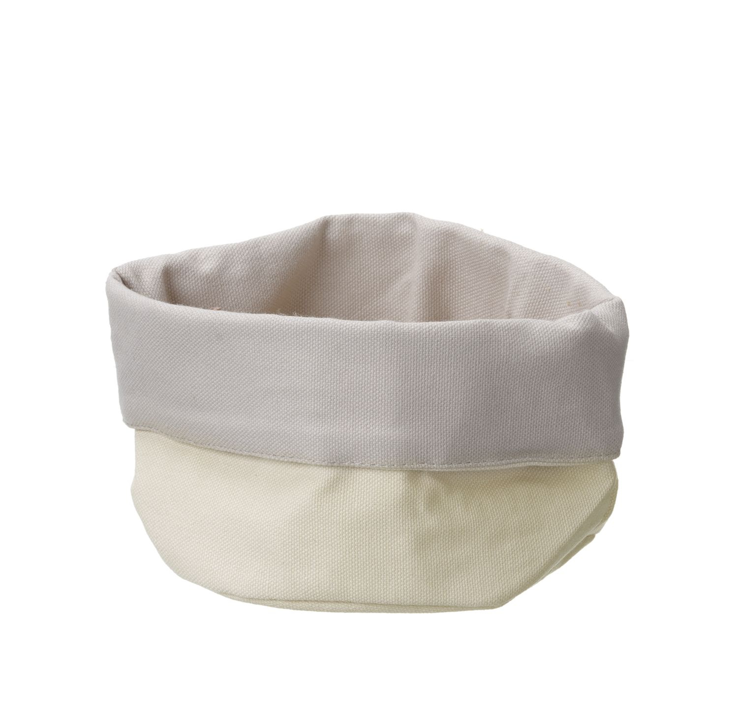 Geantă de pâine din bumbac bej rotundă 25 cm | HENDI 429044