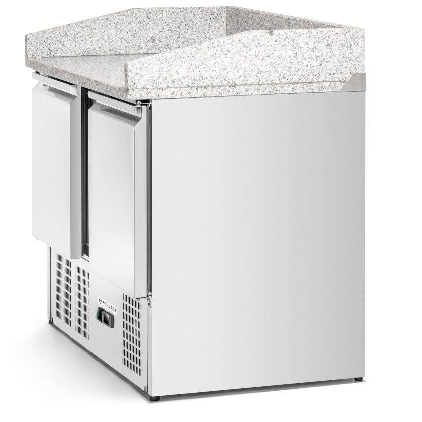 Masă frigorifică cu 2 uși pentru pizza 302 l | FORGAST FG07302
