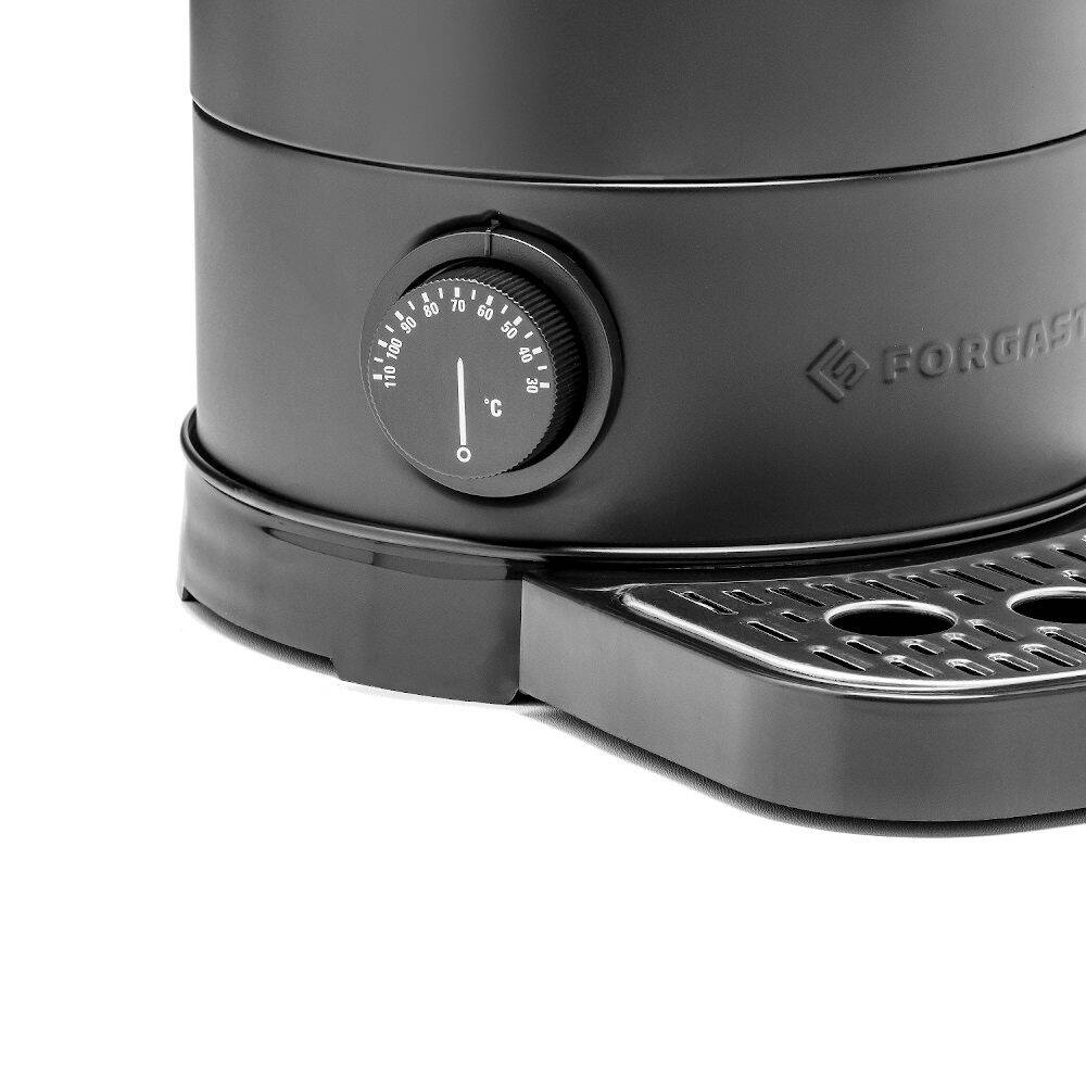 Fierbător de cafea negru cu perete dublu 6 l | FORGAST FG05603